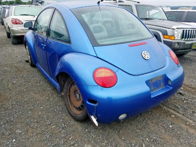 3VWBB61C2WM042798 - 1998 VOLKSWAGEN NEW BEETLE ლურჯი ფოტო 3