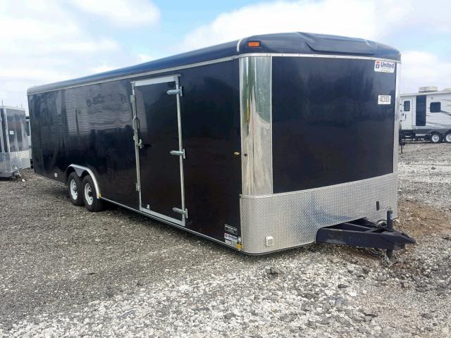 48BTE2822CA125893 - 2012 CARGO TRAILER BLACK photo 1