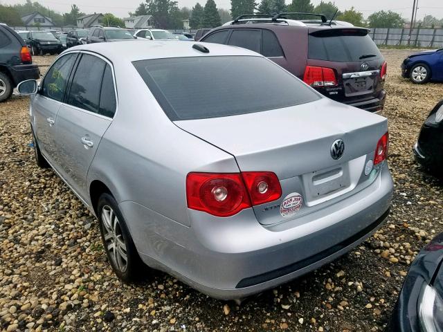 3VWSF71K36M767277 - 2006 VOLKSWAGEN JETTA 2.5 SILVER photo 3