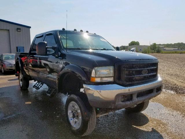 1FTSW31F92ED20161 - 2002 FORD F350 SRW S BLACK photo 1