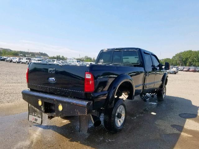 1FTSW31F92ED20161 - 2002 FORD F350 SRW S BLACK photo 4