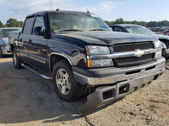 2GCEC13T651104125 - 2005 CHEVROLET SILVERADO BLACK photo 1