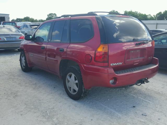 1GKDS13S532138631 - 2003 GMC ENVOY BURGUNDY photo 3