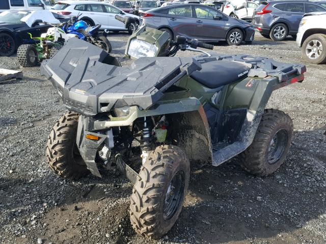 4XASEA507JA275022 - 2018 POLARIS SPORTSMAN GREEN photo 2