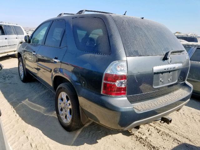 2HNYD18866H532763 - 2006 ACURA MDX TOURIN GRAY photo 3