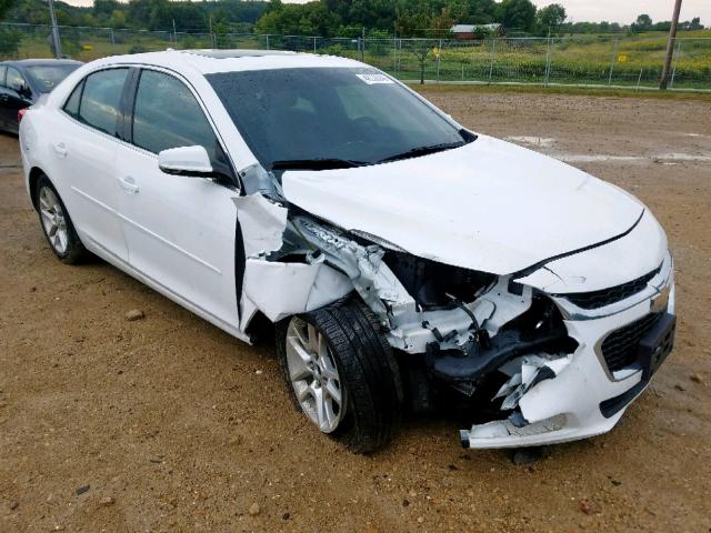 1G11C5SL3EU125020 - 2014 CHEVROLET MALIBU 1LT WHITE photo 1
