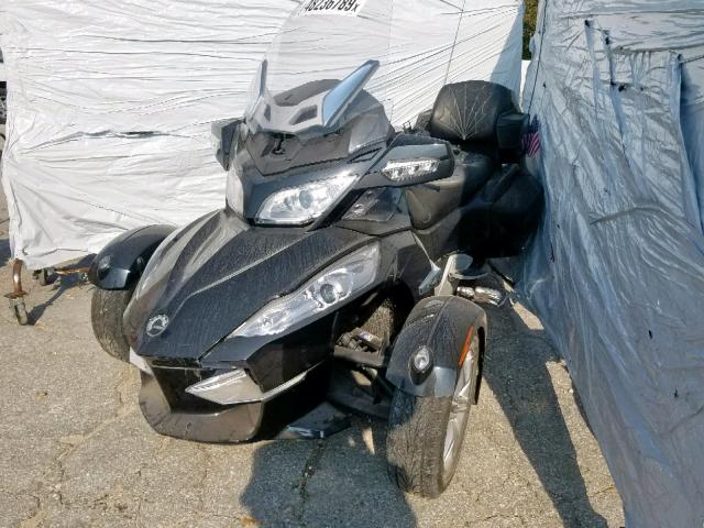 2BXJBLC15BV001147 - 2011 CAN-AM SPYDER ROA BLACK photo 2