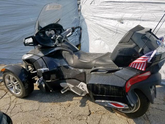 2BXJBLC15BV001147 - 2011 CAN-AM SPYDER ROA BLACK photo 9