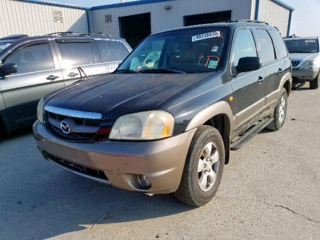 4F2CZ061X4KM03075 - 2004 MAZDA TRIBUTE ES 黑色 照片 2