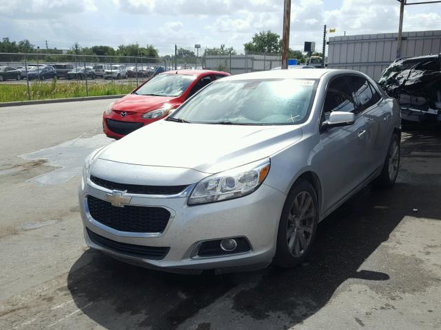 1G11E5SL1EF145443 - 2014 CHEVROLET MALIBU 2LT SILVER photo 2