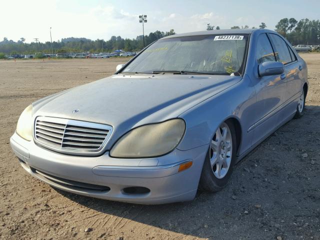 WDBNG70J71A209894 - 2001 MERCEDES-BENZ S 430 SILVER photo 2
