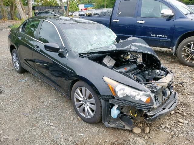 1HGCP2F86BA054001 - 2011 HONDA ACCORD EXL BLACK photo 1