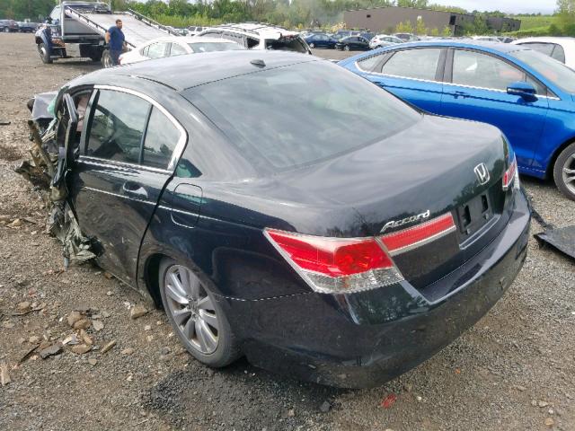 1HGCP2F86BA054001 - 2011 HONDA ACCORD EXL BLACK photo 3