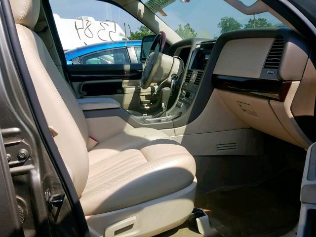 5LMEU88H64ZJ12198 - 2004 LINCOLN AVIATOR 金色 照片 5