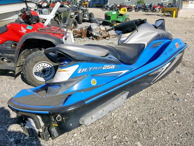 KAW34945D707 - 2007 KAWASAKI ULTRA 250X BLUE photo 4