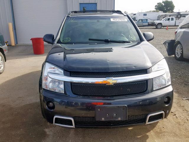 2CNDL037286337169 - 2008 CHEVROLET EQUINOX SP BLACK photo 9