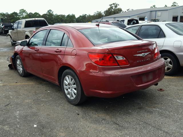 1C3CC4FB7AN119550 - 2010 CHRYSLER SEBRING TO RED photo 3