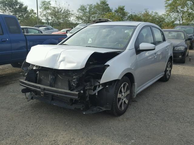 3N1AB6AP1CL782980 - 2012 NISSAN SENTRA 2.0 SILVER photo 2