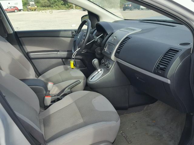 3N1AB6AP1CL782980 - 2012 NISSAN SENTRA 2.0 SILVER photo 5