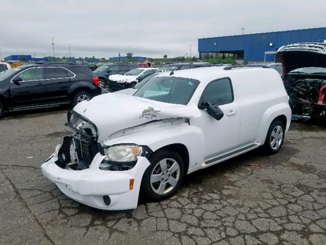 3GCCA85D68S667275 - 2008 CHEVROLET HHR PANEL WHITE photo 2