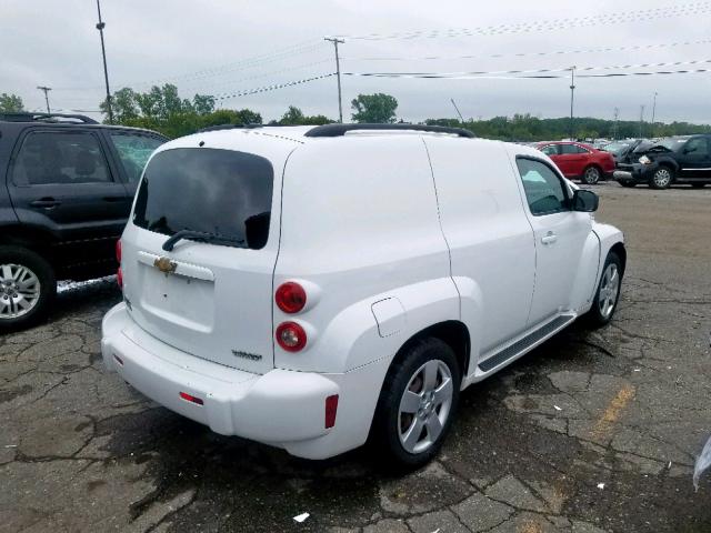 3GCCA85D68S667275 - 2008 CHEVROLET HHR PANEL WHITE photo 4