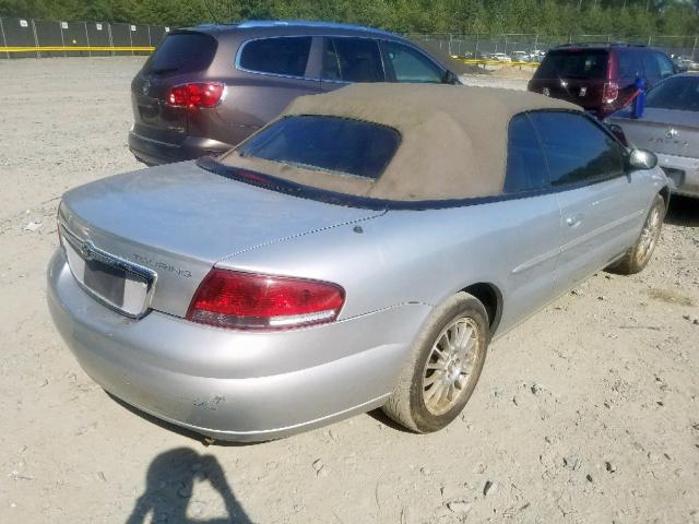 1C3EL55R56N203211 - 2006 CHRYSLER SEBRING TO SILVER photo 4