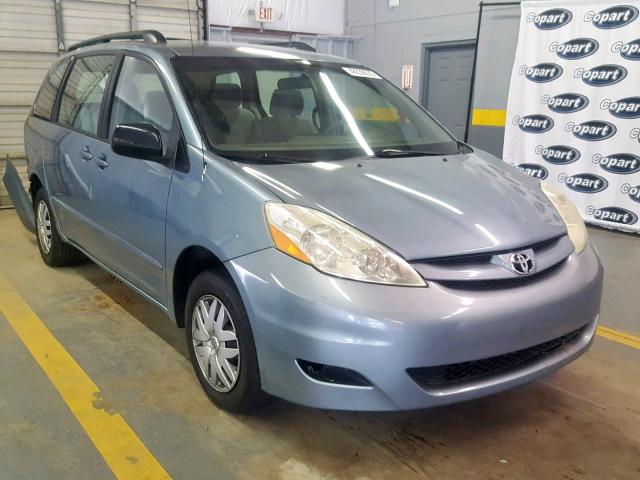 5TDZA23C36S410545 - 2006 TOYOTA SIENNA BLUE photo 1