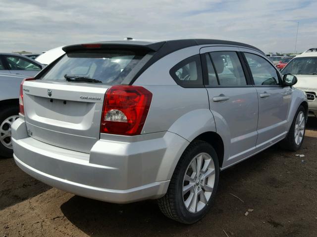 1B3CB5HAXBD152852 - 2011 DODGE CALIBER HE SILVER photo 4