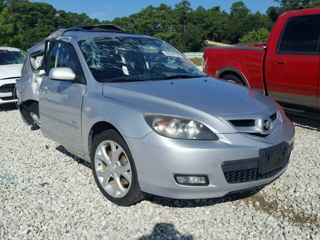 JM1BK343281147905 - 2008 MAZDA 3 HATCHBAC SILVER photo 1