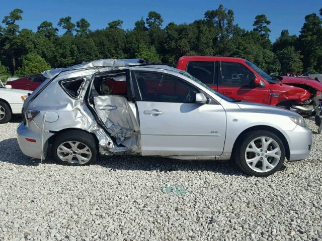 JM1BK343281147905 - 2008 MAZDA 3 HATCHBAC SILVER photo 9