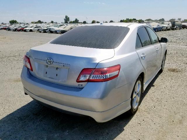 4T1BF3EK0BU601628 - 2011 TOYOTA CAMRY BASE 银色 照片 4