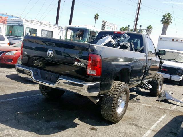 3C6LR5BL3DG533802 - 2013 RAM 2500 SLT 黑色 照片 4