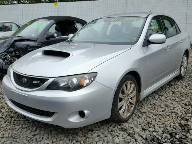 JF1GE75648G511015 - 2008 SUBARU IMPREZA WR SILVER photo 2