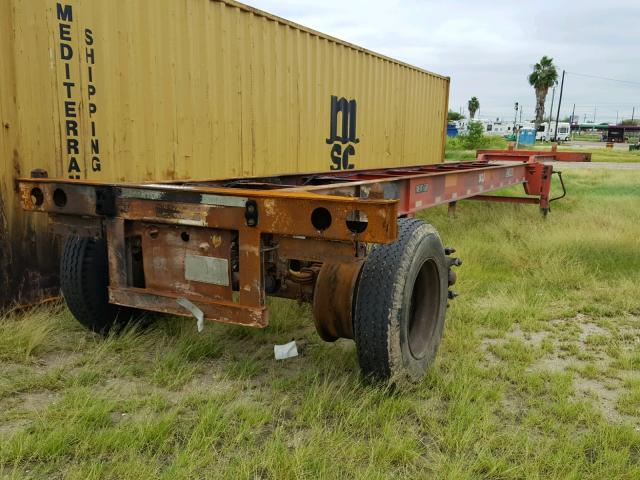 MSCU8207243 - 2003 CONT TRAILER BURN photo 2