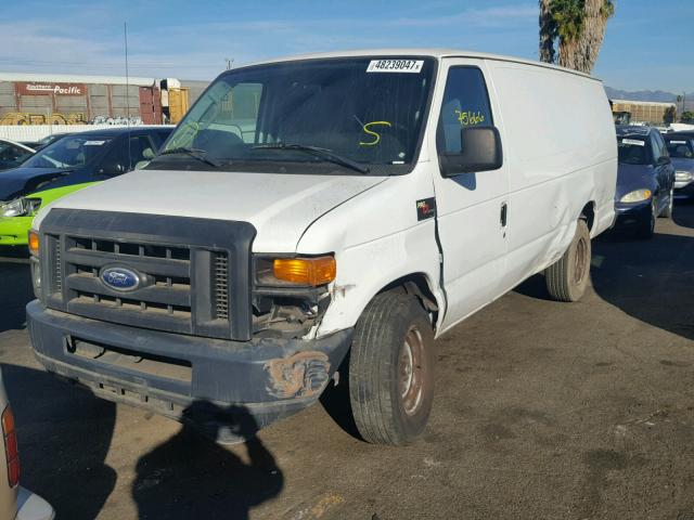 1FTNS2EL9EDA92529 - 2014 FORD ECONOLINE WHITE photo 2