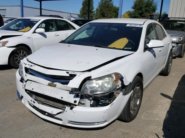 1G1ZC5EB0AF177838 - 2010 CHEVROLET MALIBU 1LT 白色 照片 2