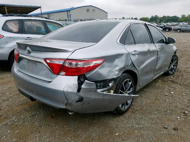 4T1BF1FK9FU978015 - 2015 TOYOTA CAMRY LE SILVER photo 4
