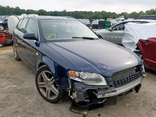 WAUKF78E36A085500 - 2006 AUDI A4 2.0T AV BLUE photo 1