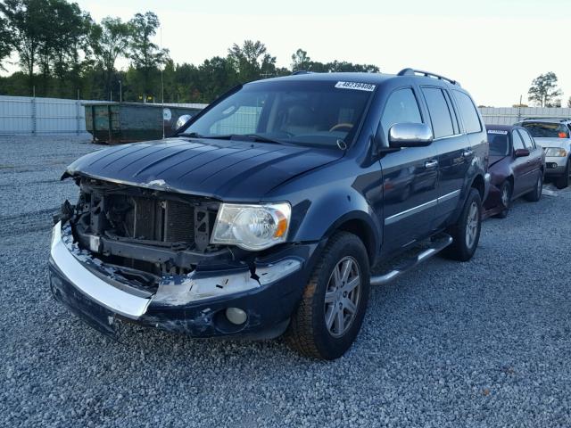 1A8HX58P47F557376 - 2007 CHRYSLER ASPEN LIMI GRAY photo 2