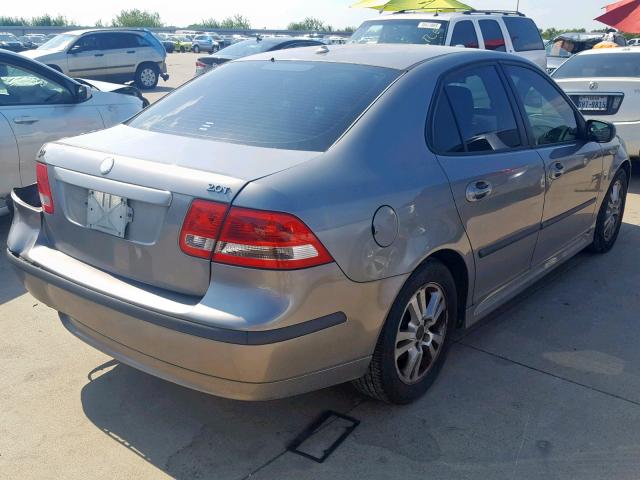 YS3FD49Y561008606 - 2006 SAAB 9-3 GRAY photo 4