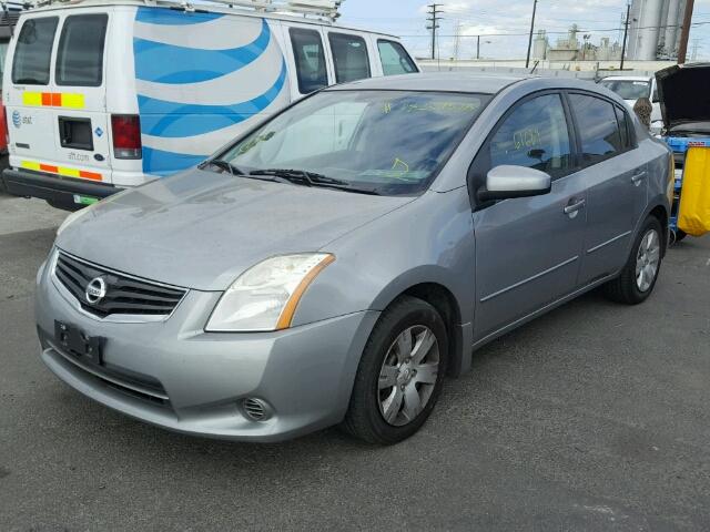 3N1AB6APXBL681449 - 2011 NISSAN SENTRA 2.0 SILVER photo 2