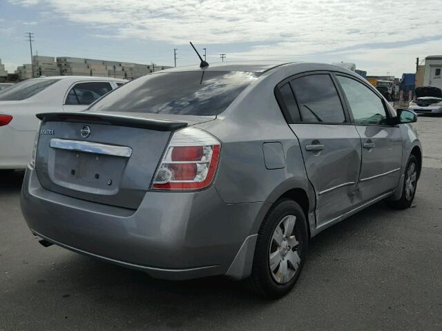 3N1AB6APXBL681449 - 2011 NISSAN SENTRA 2.0 SILVER photo 4