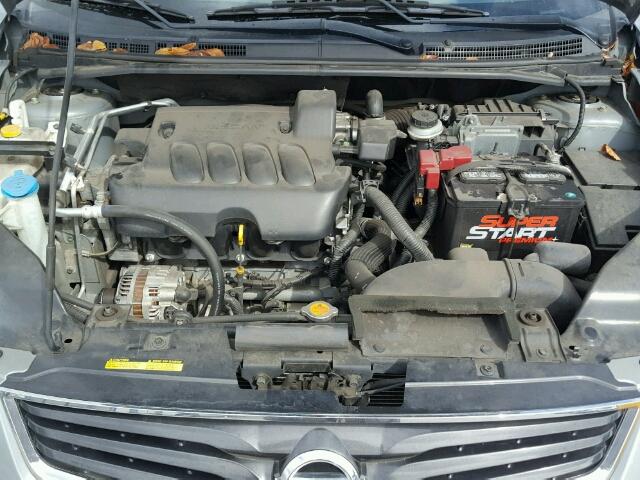 3N1AB6APXBL681449 - 2011 NISSAN SENTRA 2.0 SILVER photo 7