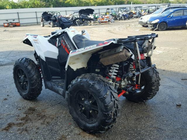 4XASVE950FA220979 - 2015 POLARIS SCRAMBLER WHITE photo 3