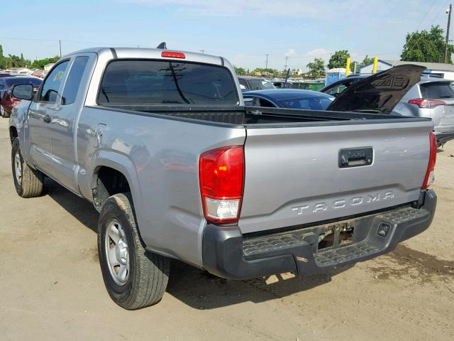 5TFRX5GN4GX057174 - 2016 TOYOTA TACOMA ACC SILVER photo 3