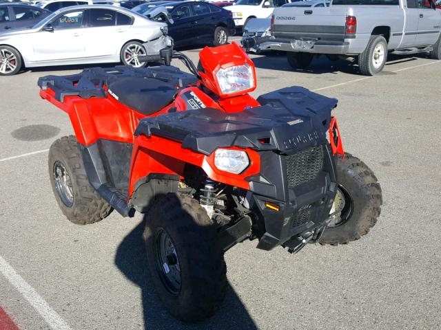 4XASEA578JA254385 - 2018 POLARIS SPORTSMAN RED photo 1