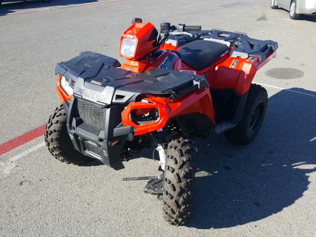 4XASEA578JA254385 - 2018 POLARIS SPORTSMAN RED photo 2