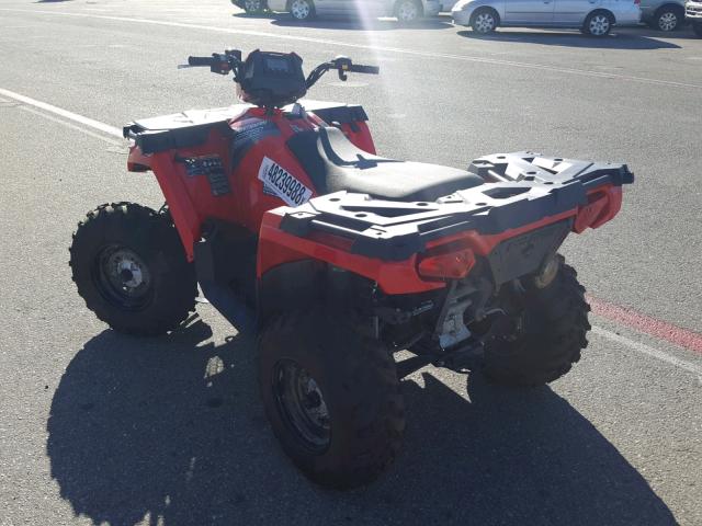 4XASEA578JA254385 - 2018 POLARIS SPORTSMAN RED photo 3