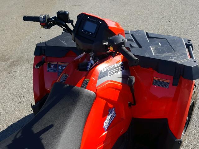 4XASEA578JA254385 - 2018 POLARIS SPORTSMAN RED photo 5