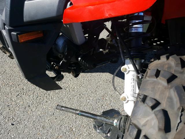 4XASEA578JA254385 - 2018 POLARIS SPORTSMAN RED photo 9